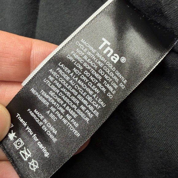 Aritzia TNA Coaches Long Jacket in Ripstop Twill Fabric Brown  - Picture 11 of 16